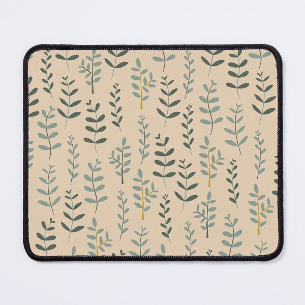 Item preview, Leafy Branches in Cream - Hand-Drawn Minimal Botanical Pattern designed and sold by MaxFy0517.