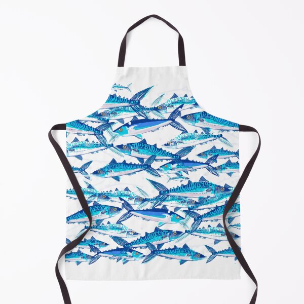 Item preview, A shoal of Mackerel designed and sold by MollyMacLiving.