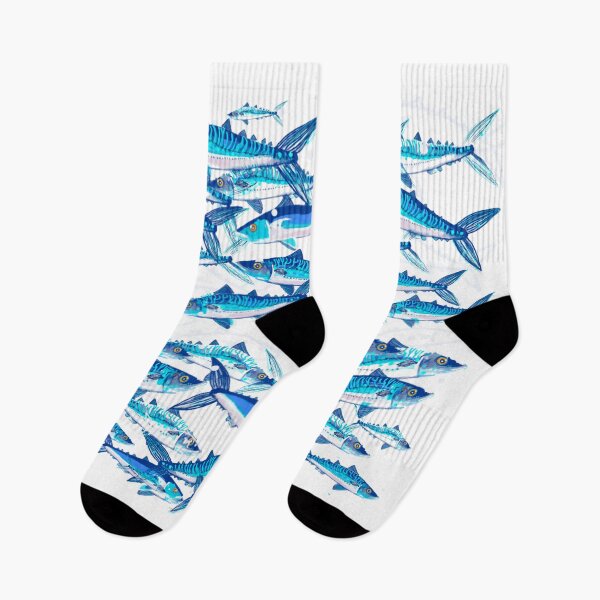 Item preview, A shoal of Mackerel  designed and sold by MollyMacLiving.