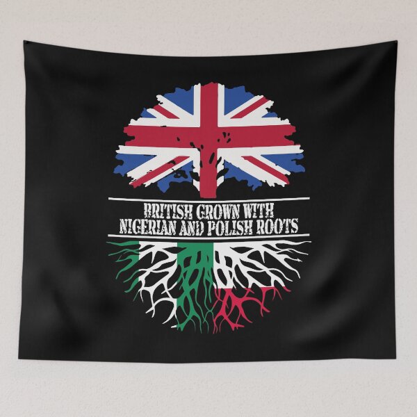 Item preview, British grown with Nigerian and Polish roots designed and sold by Globalarthaidis.