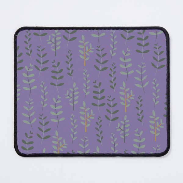 Item preview, Leafy Branches in Purple - Hand-Drawn Minimal Botanical Pattern designed and sold by MaxFy0517.