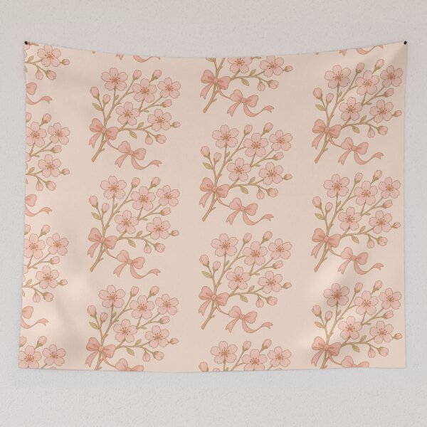 Item preview, Coquette Valentine Aesthetic – Bows, Hearts & Romantic Pastels designed and sold by holaitssher.