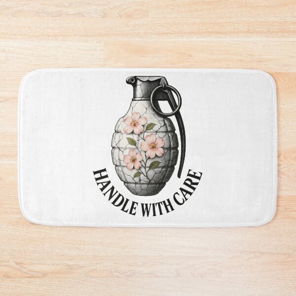 Item preview, Handle With Care Grenade Art designed and sold by Shoot-The-Moon.
