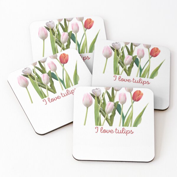 Item preview, I Love Tulips. Funny Gifts For People Who Love Tulips. designed and sold by Dinasshop.