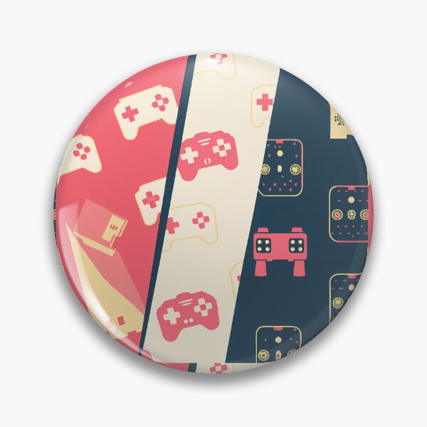 Item preview, Nostalgic Gaming: A Retro Controller Collage designed and sold by ART ATTACK ZONE.