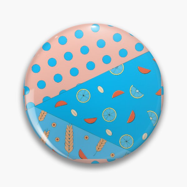 Item preview, Geometric Food Patterns: A Balanced Composition designed and sold by ART ATTACK ZONE.