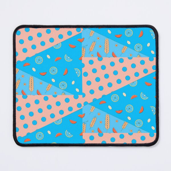 Item preview, Geometric Food Patterns: A Balanced Composition designed and sold by ART ATTACK ZONE.