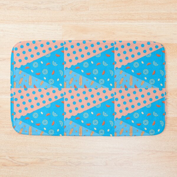 Item preview, Geometric Food Patterns: A Balanced Composition designed and sold by ART ATTACK ZONE.