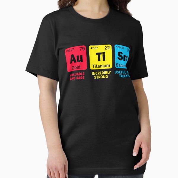 Item preview, Autism Elements – Valuable, Strong, and Talented Design Tshirt designed and sold by Anna Babich.