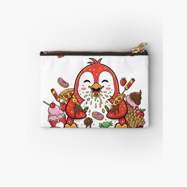 Item preview, Penguin Eats Away Sadness – Food Fixes Everything designed and sold by ELzor Arts.