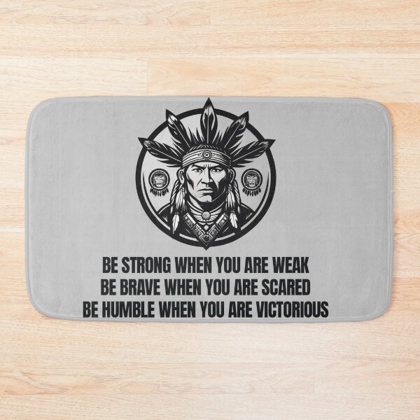 Item preview, be strong when you are weak, be brave when you are scared, be humble when you are victorious designed and sold by La Loca.