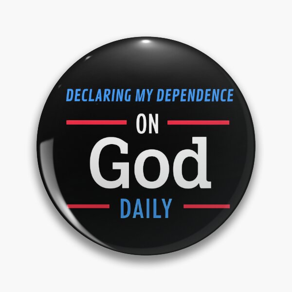 Item preview, Declaring my Dependence on God daily  designed and sold by SLSGraphix.