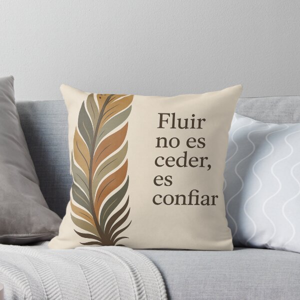 Item preview, Pluma – lámina con frase espiritual en español. designed and sold by Habita Tu Espacio.