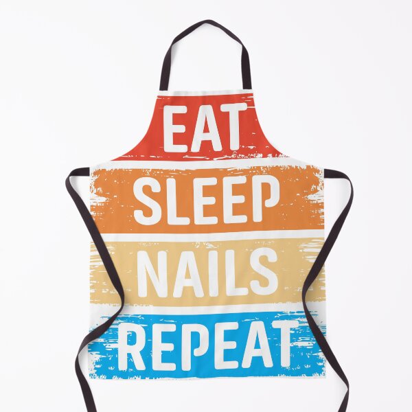 Item preview, Eat Sleep Nails Repeat – Fun Nail Tech Gift Desig designed and sold by EmeraldeaArt.