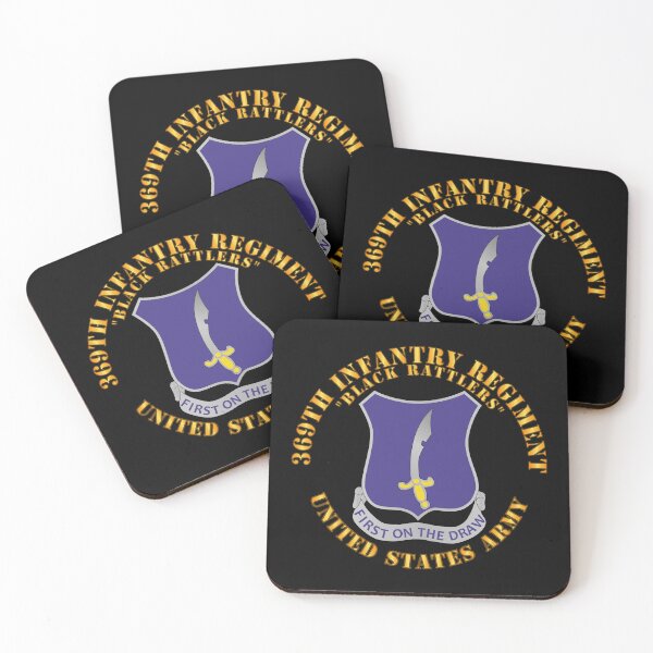Item preview, Army - 369th Infantry Regiment - DUI - First Draw - Black Rattlers designed and sold by Military Insignia Products.