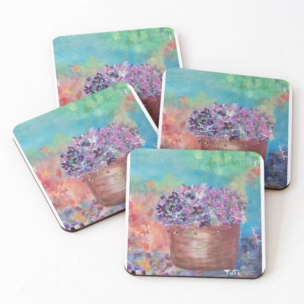Item preview, Potted Flowers designed and sold by Angela's Fine Art Designs -Tutu.