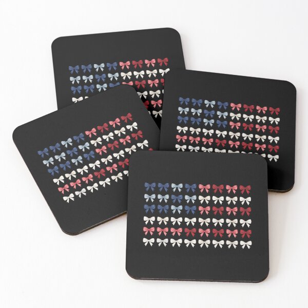 Item preview, Patriotic Coquette Bow 4th of July USA Flag Ribbon designed and sold by BakeryDozen.