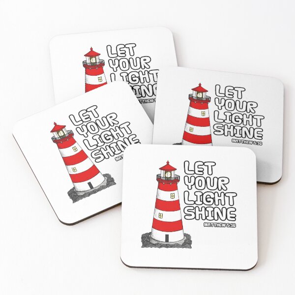 Item preview, Lighthouse, Let Your Light Shine, Matthew 5, Christian Church  designed and sold by doodlerob.