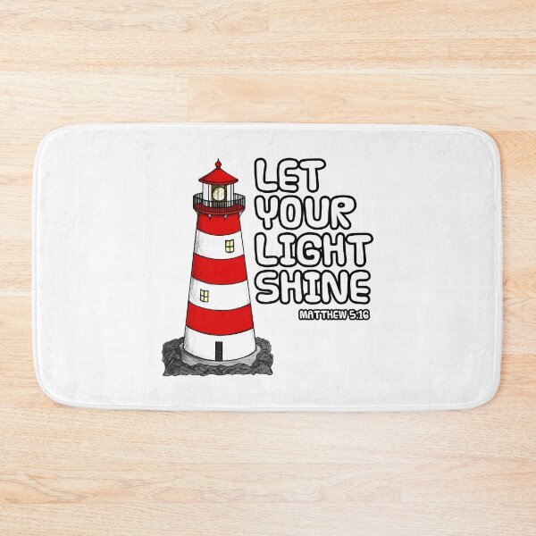 Item preview, Lighthouse, Let Your Light Shine, Matthew 5, Christian Church  designed and sold by doodlerob.