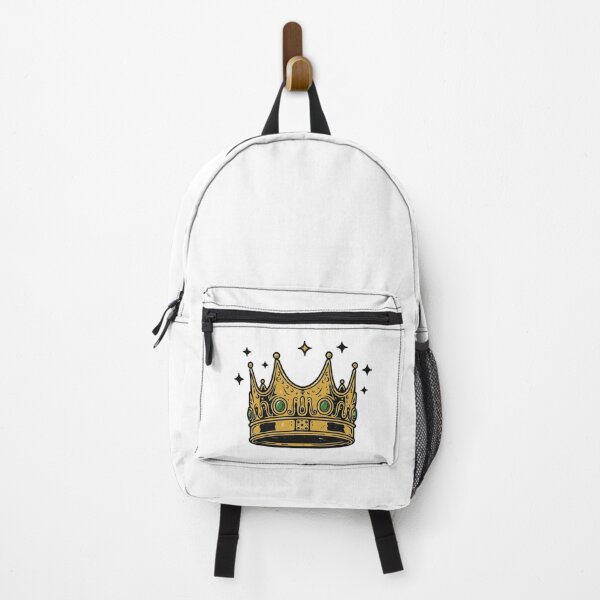 Item preview, Royal Gold Crown with Emerald Jewels – Majestic Vintage Illustration designed and sold by ArtfulWeave.