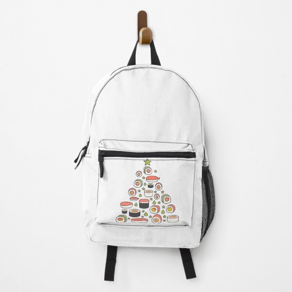 Item preview, Sushi Tree Christmas – Holiday Nigiri and Roll Illustration designed and sold by ArtfulWeave.