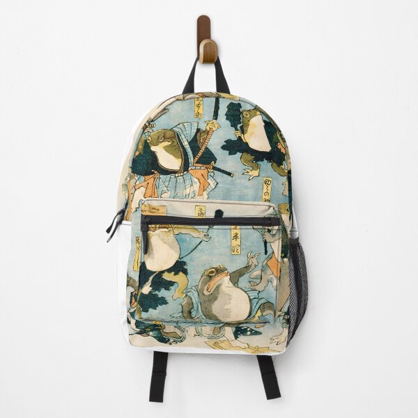 Item preview, Samurai Frogs by Utagawa Kuniyoshi designed and sold by Adsy Art.