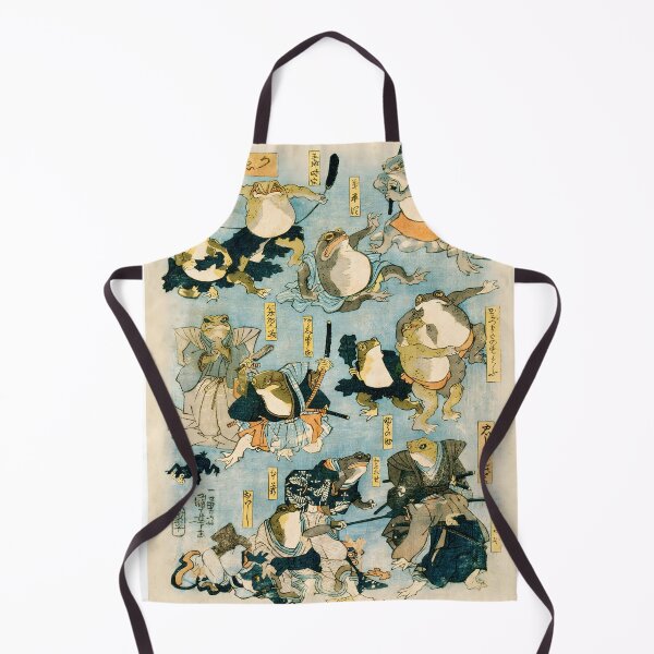 Item preview, Samurai Frogs by Utagawa Kuniyoshi designed and sold by Adsy Art.
