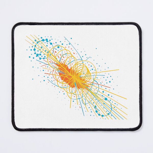 Item preview, Particle Collision Explosion – Abstract Science and Energy Lines Art designed and sold by ArtfulWeave.
