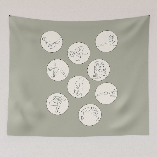 Item preview, Yoga Poses designed and sold by HBBS DESIGNS.