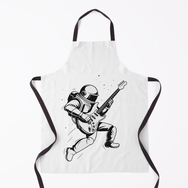 Item preview, Rockstar Astronaut Playing Electric Guitar – Cosmic Musician Illustration designed and sold by ArtfulWeave.