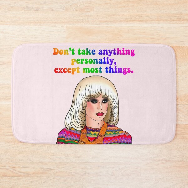 Item preview, “I Don’t Take Anything Personally, Except Most Things” — Katya Quote designed and sold by Splendid Scibbles.
