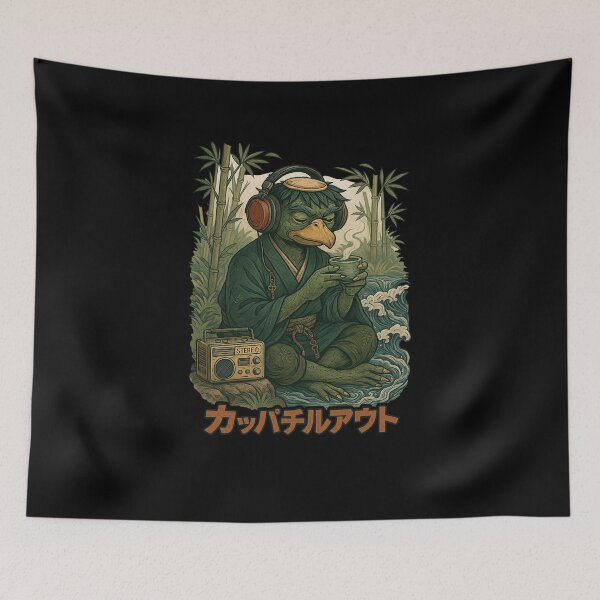 Item preview, Kappa Chillout – River Spirit Relaxing With Tea designed and sold by YamiHaus.