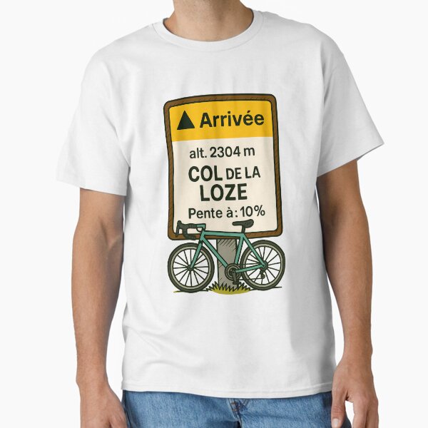 Item preview, Col de la Loze – destination of the epic climb designed and sold by malero-design.