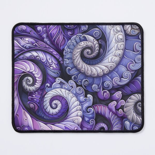 Item preview, New Zealand Māori Paua Pattern Koru Design 439 designed and sold by GrinGalore.