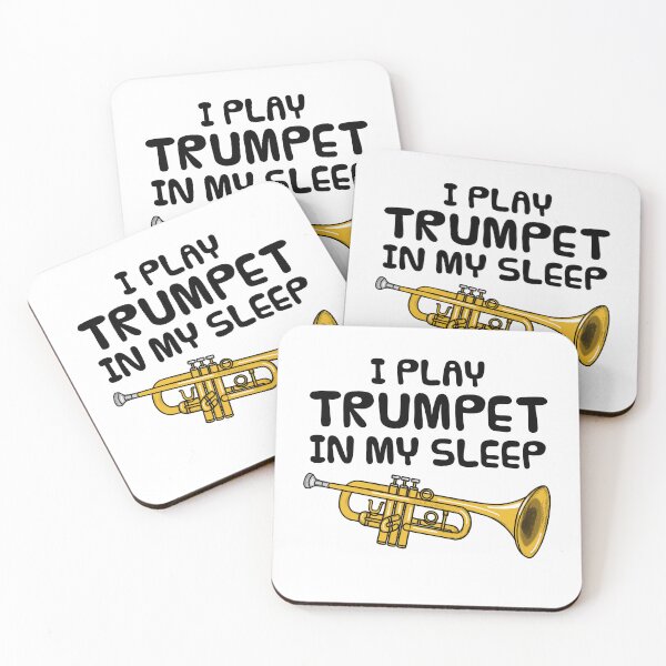 Item preview, I Play Trumpet In My Sleep, Trumpeter Brass Musician Funny designed and sold by doodlerob.