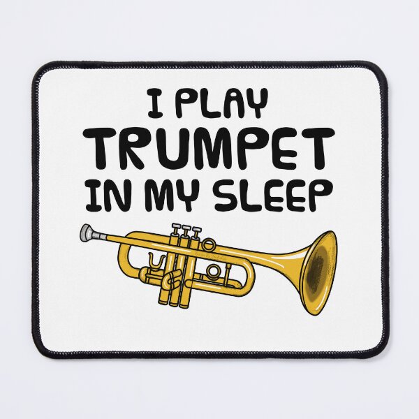 Item preview, I Play Trumpet In My Sleep, Trumpeter Brass Musician Funny designed and sold by doodlerob.