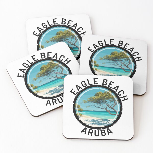 Item preview, Eagle Beach – Aruba (with Black Lettering) designed and sold by VelvetRoom.