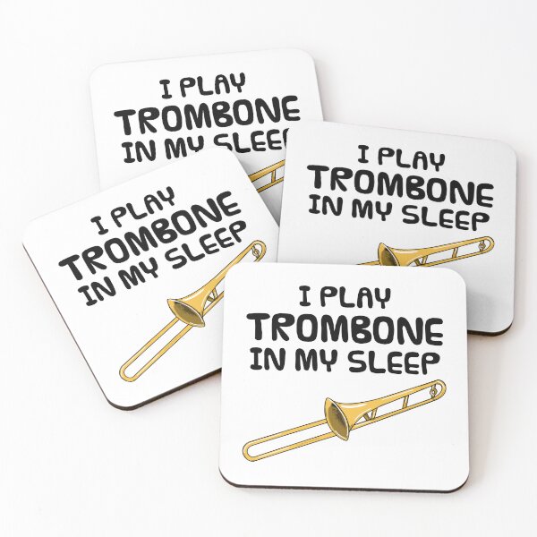 Item preview, I Play Trombone In My Sleep, Trombonist Brass Musician Funny designed and sold by doodlerob.