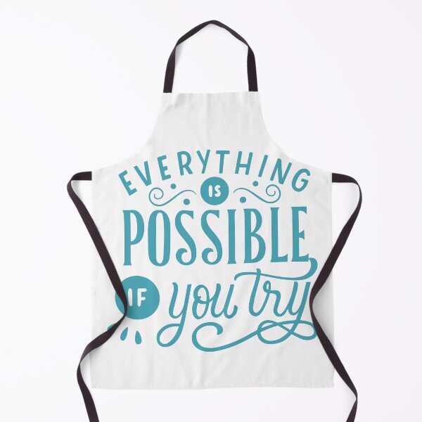 Item preview, Everything Is Possible If You Try – Inspirational Motivational Quote Design for Dreamers, Entrepreneurs, Students, and Believers – Positive Affirmation for T-Shirts, Stickers, Wall Art & Gifts designed and sold by Zezeshop1.