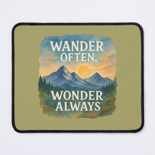 Item preview, Wander Often Wonder Always designed and sold by k3rstman1.