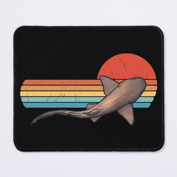 Item preview, Nurse Shark Retro Sunset designed and sold by NicGrayGraphic.