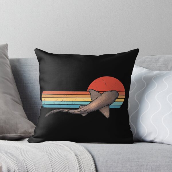Item preview, Nurse Shark Retro Sunset designed and sold by NicGrayGraphic.