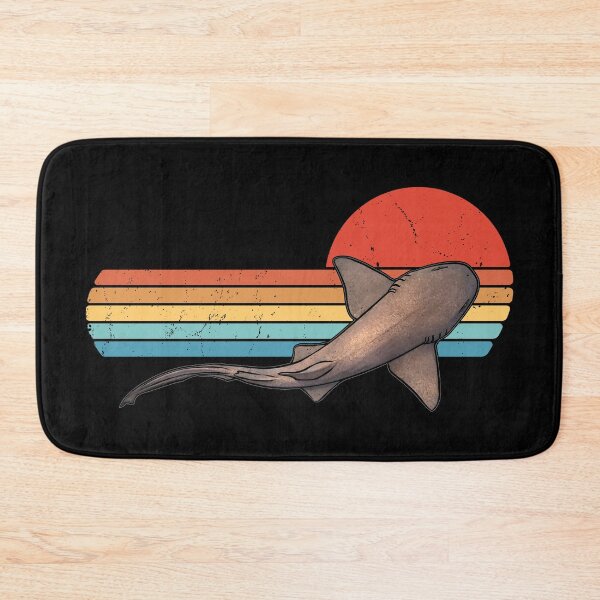 Item preview, Nurse Shark Retro Sunset designed and sold by NicGrayGraphic.