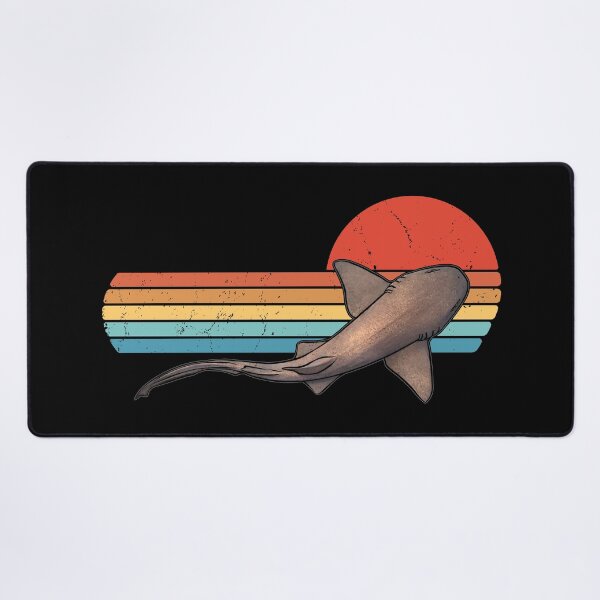 Item preview, Nurse Shark Retro Sunset designed and sold by NicGrayGraphic.