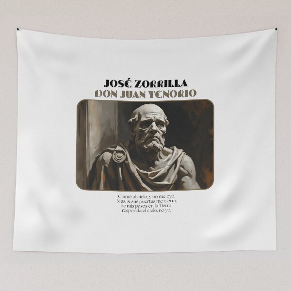 Item preview, Quote from 'Don Juan Tenorio', by José Zorrilla designed and sold by Filologica.