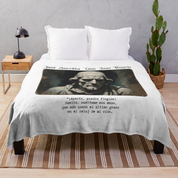 Item preview, Quote from 'Don Juan Tenorio', by José Zorrilla designed and sold by Filologica.