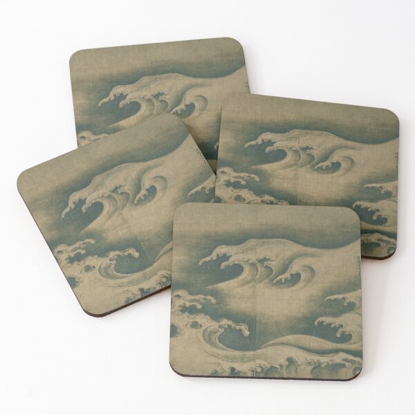 Item preview, Rough Waves by Ogata Kōrin designed and sold by Adsy Art.