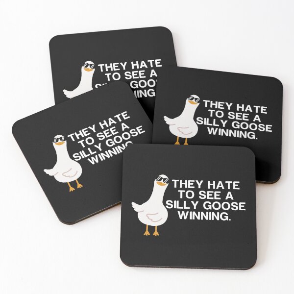 Item preview, They Hate to See a Silly Goose Winning  designed and sold by dudelinart.