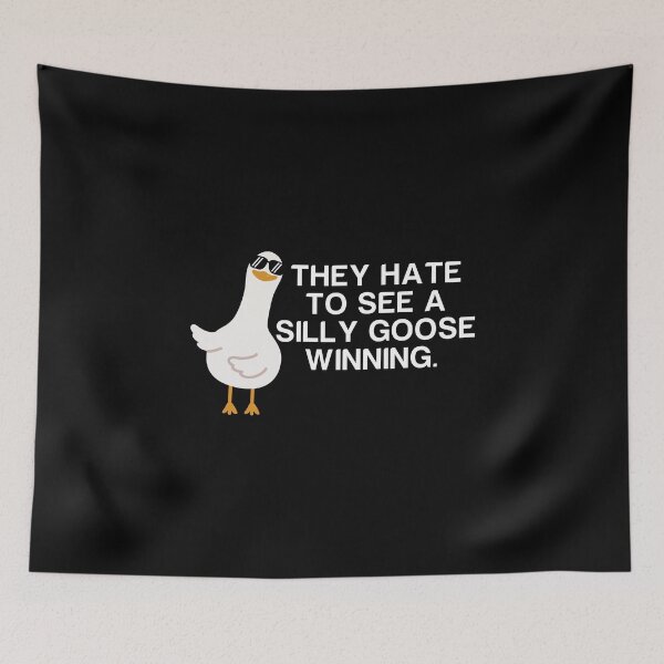 Item preview, They Hate to See a Silly Goose Winning  designed and sold by dudelinart.