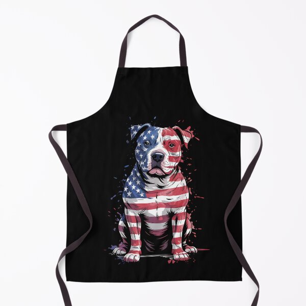 Item preview, Patriotic Pitbull American Flag 4th Of July Dog Pitbull Dad designed and sold by BakeryDozen.